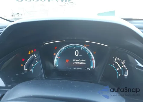 2020 Honda Civic Lx из США, поврежденный, VIN 2HGFC2F61LH597203